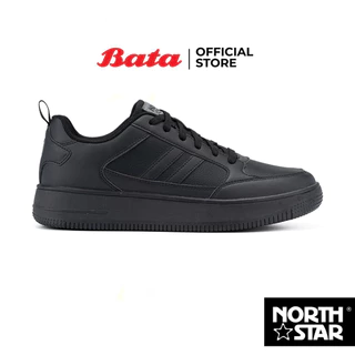 โปรโมชั่น Flash Sale : Bata บาจา North Star รองเท้าผ้าใบสนีคเกอร์แบบผูกเชือก สำหรับผู้ชาย รุ่น TAM สีขาว 8201180 สีดำ 8206180