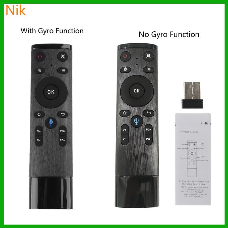 บ.น.ค.ต.ศ. สําหรับสมาร์ททีวี Android Box IPTV 2 4G Voice Remote Control ...
