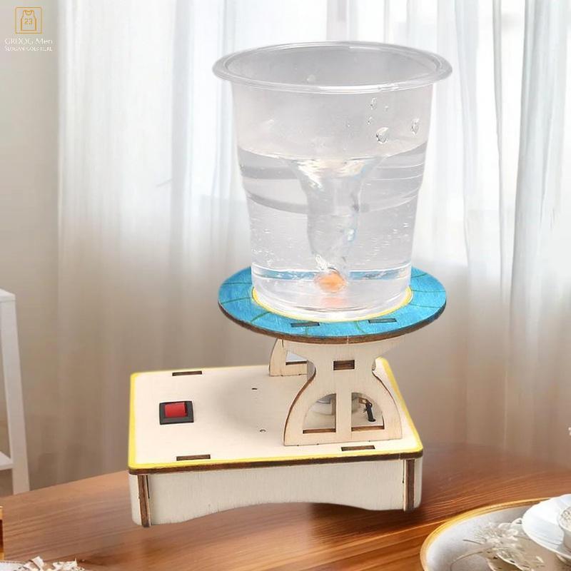 GRDOG 1 ชุดน้ํา Tornado Swirl Maker ปริศนาไม้แปลกการทดลองวิทยาศาสตร์ ...