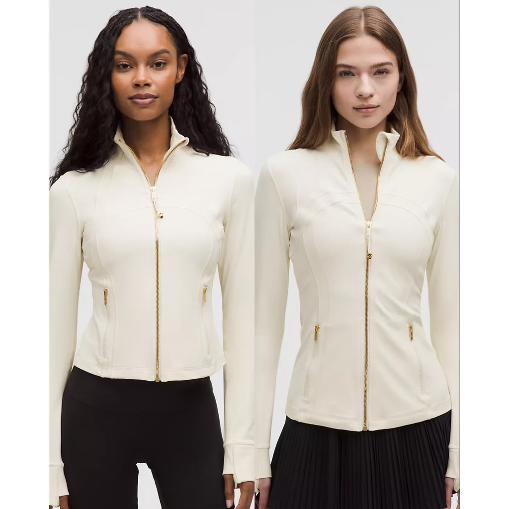 Lululemon Define Sports Yoga Slim Jacket สําหรับผู้หญิงสีร้อน | Shopee ...