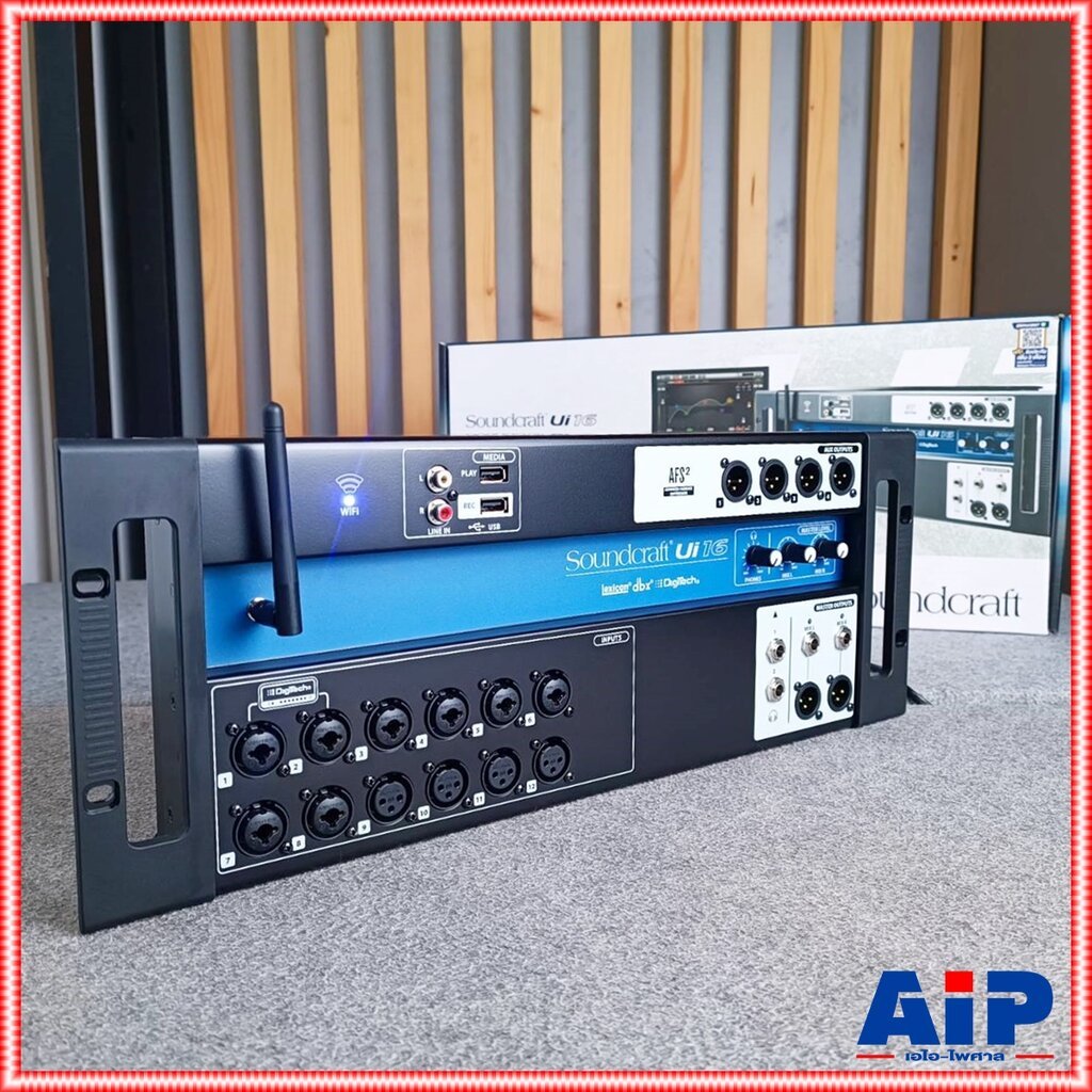 สินค้าตัวโชว์เครื่องใหม่ ของแท้ ไม่มีประกัน SOUNDCRAFT UI-16 Digital ...
