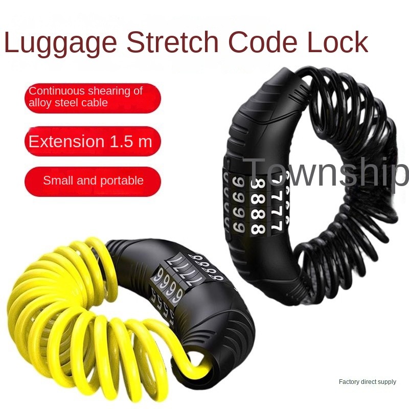 กระเป๋าเดินทาง Anti-theft Lock Rope Travel Combination Lock Student ...
