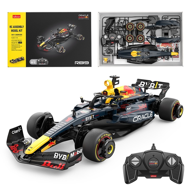 Rastar 1:16 R/C Red Bull F1 RB19 Building Kit (#944505) | Shopee Thailand