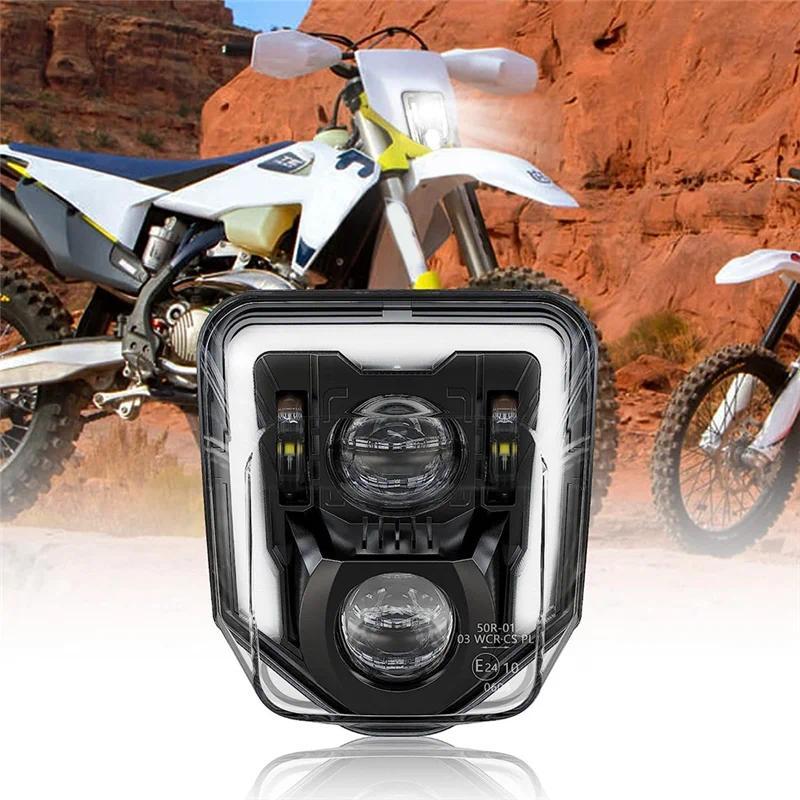 ไฟหน้ารถจักรยานยนต์สําหรับ Husqvarna 125 250 300 501 701 250I 300I ...