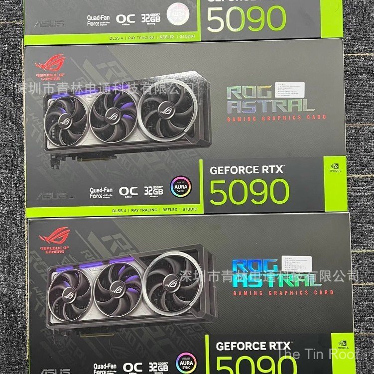 สินค้าใหม่ Asus RTX5090 ROG ASTRAL Night God เกมที่ใช้งานได้ AI กราฟิก ...