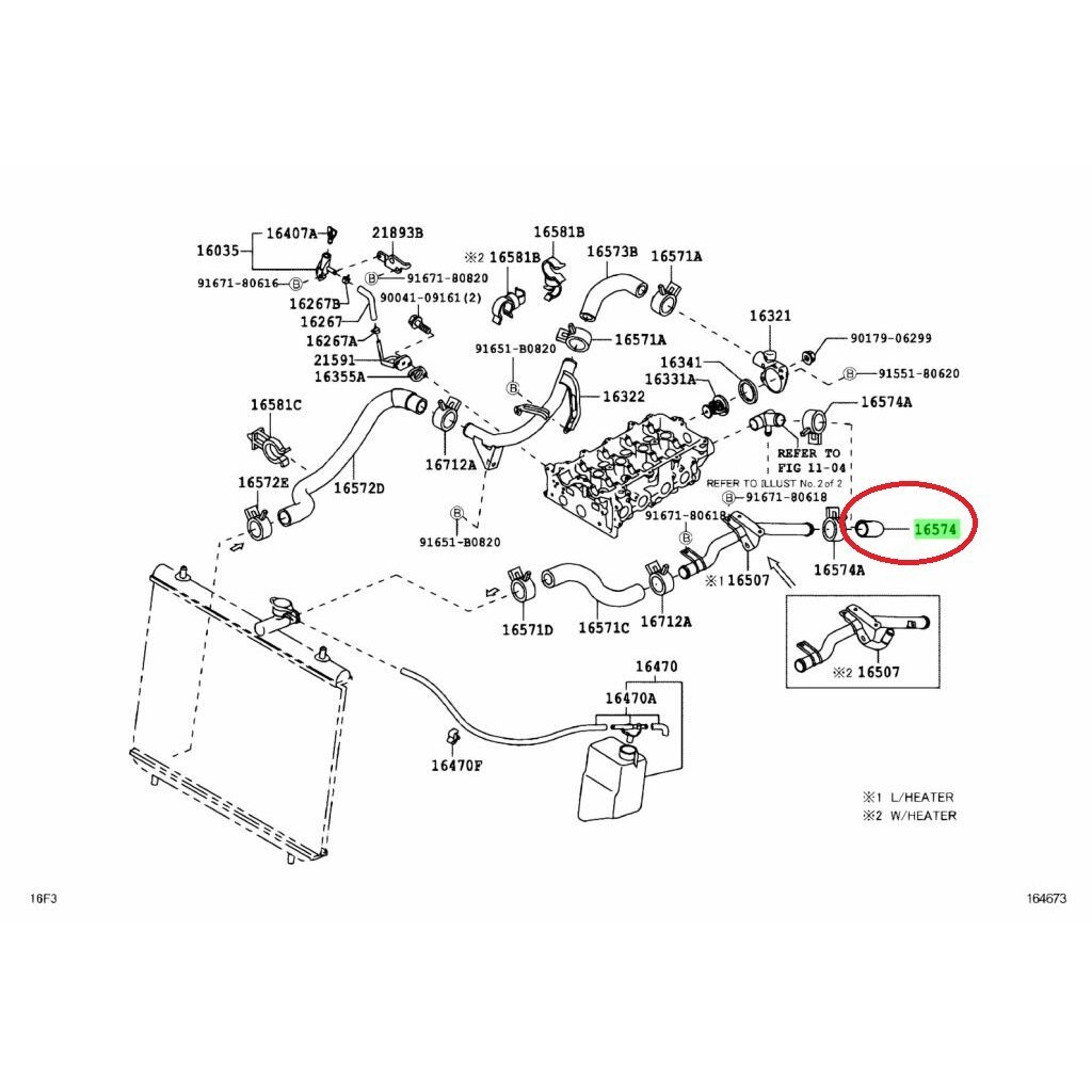 ท่อยางข้างเครื่อง บายพาส TOYOTA AVANZA F601 F602 2002-2011 F652 2011 ...