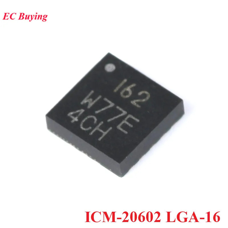 2 ชิ้น/1 ชิ้น ICM-20602 LGA-16 20602 หก 6 แกน MEMS Attitude Sensor สาม ...