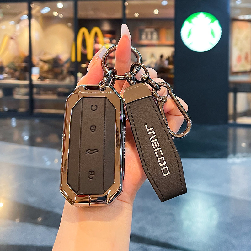 เคสกุญแจรีโมทรถยนต์ อุปกรณ์เสริม สําหรับ Jaecoo J5 EV Jaecoo 5 EV Key ...