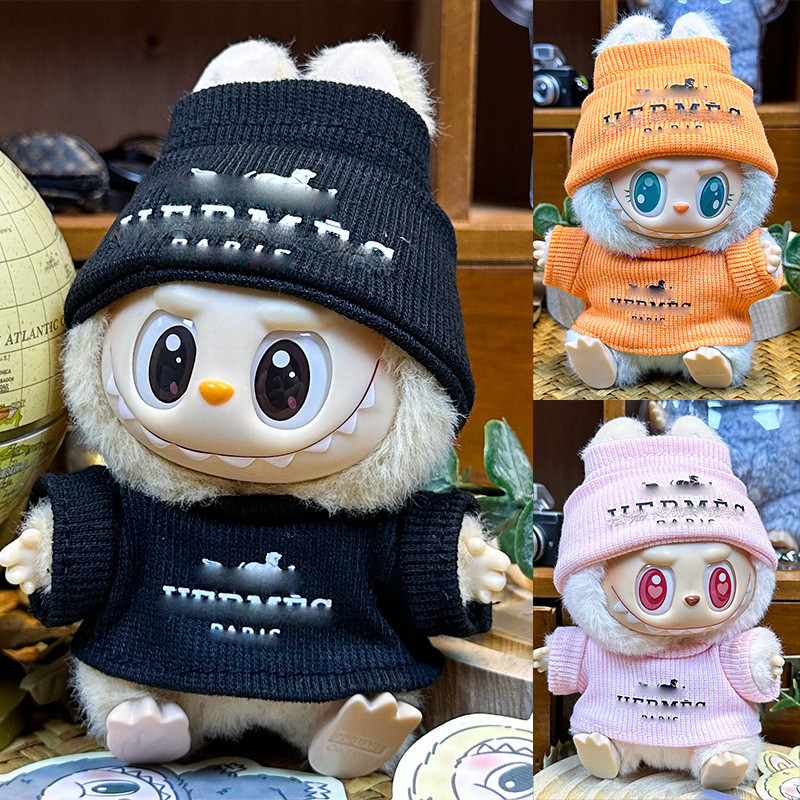 เฉพาะเสื้อผ้า เหมาะสําหรับ labu One Two Three Generation 17 ซม.15 ซม. ...