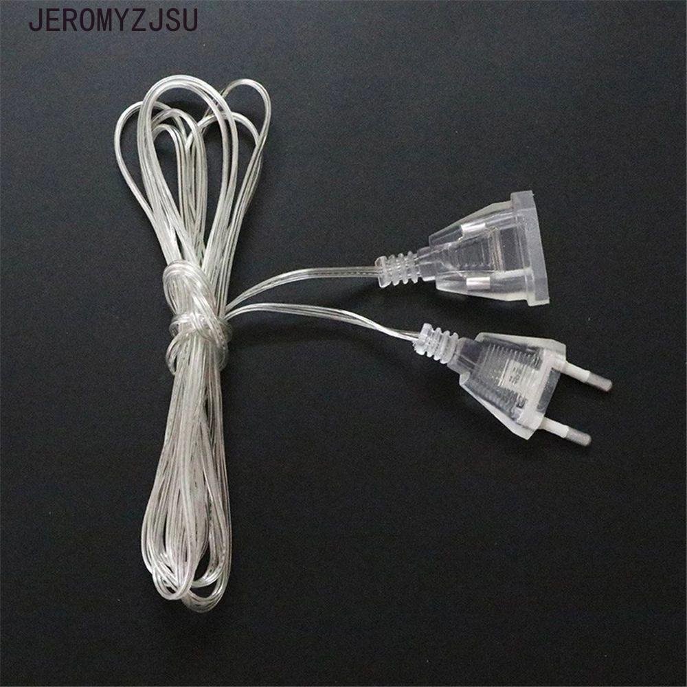 JEROMYZJSU Extender สายไฟ LED String Light ปลั๊กสายเคเบิลมาตรฐาน ...