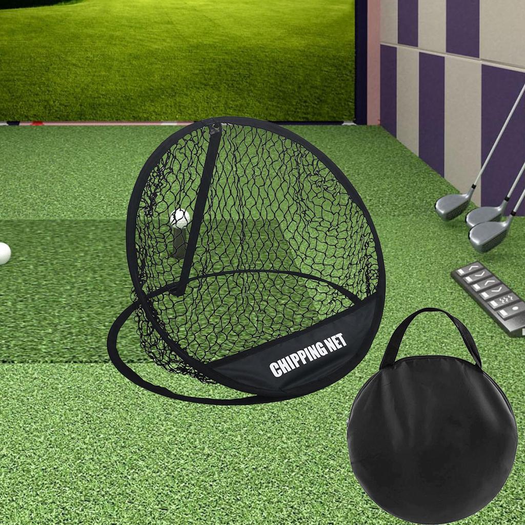 Golf Chipping Net System สำหรับฝึกซ้อมและเป้าหมายการเล่นกอล์ฟ พร้อมถุง ...