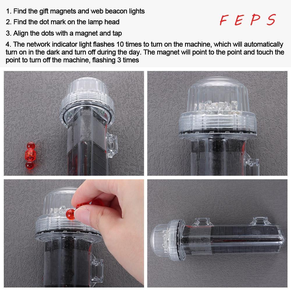 ไฟสัญญาณเรือ FEPS Mark/Position IP7X ส่องสว่างขณะขับเคลื่อน | Shopee ...