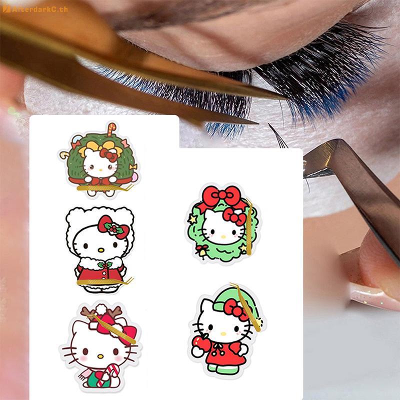 AT คริสต์มาส Sanrio Hello Kitty อะคริลิค Eyelash Extension จอแสดงผล ...