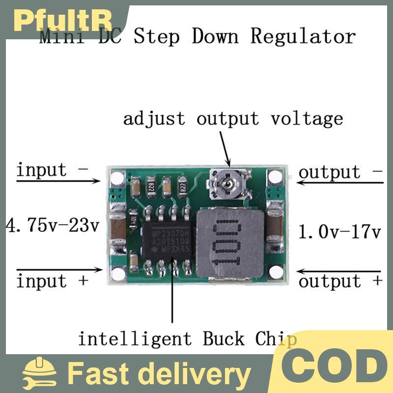 Null 3A Mini DC-DC ขั้นตอนลงแปลงโวลต์ตัวควบคุม 5V-23V ถึง 3.3V 6V 9V ...