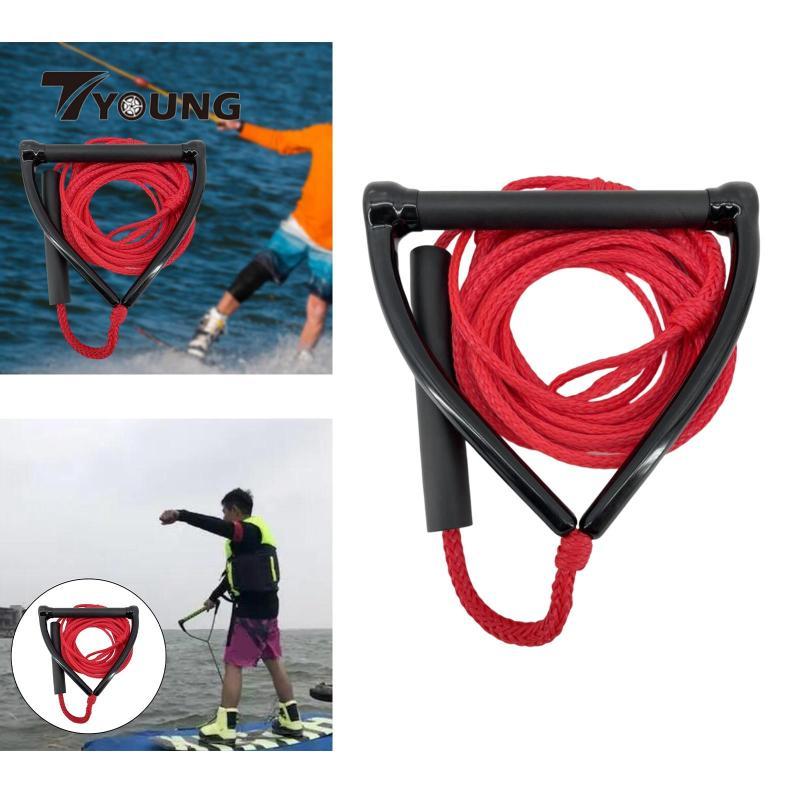 เชือกสกีน้ํา Wake Surf Rope คุณภาพดี ทนทาน มัลติฟังк์ชันพร้อมที่จับ ...