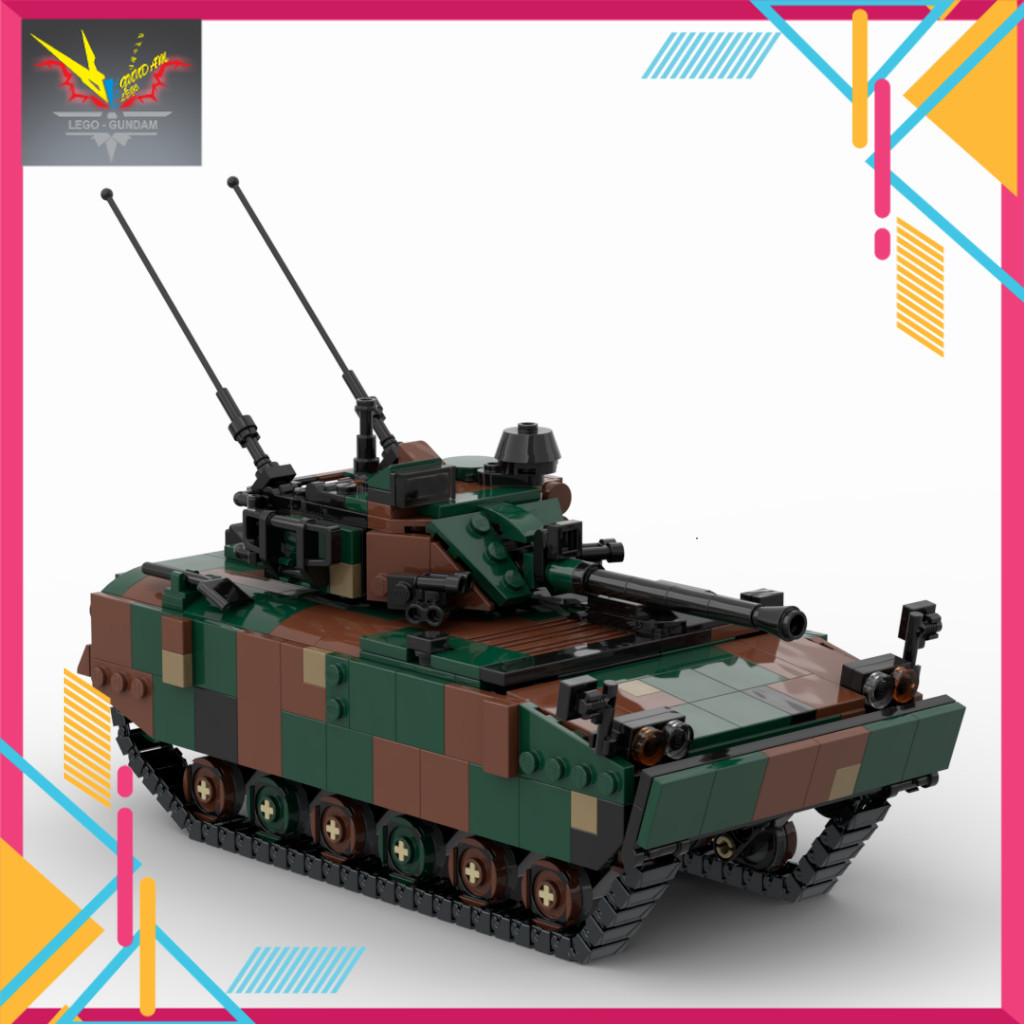 MOC Assembly Toy Military Model Army Air Defense K-21 Korean | Shopee ...