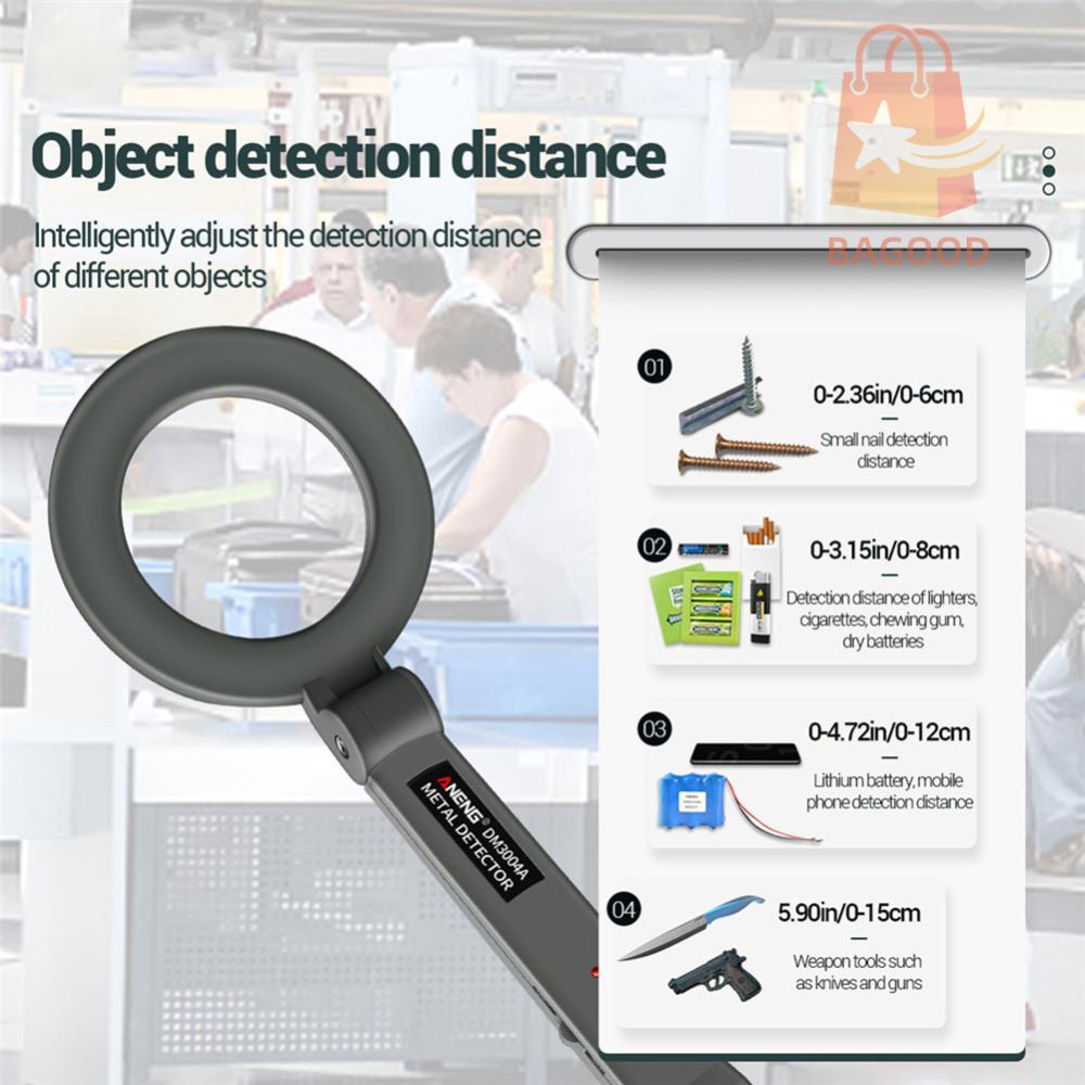 เครื่องตรวจจับโลหะพกพาความไวสูง Tracker Pinpointer พร้อมเสียงเตือน ระบบ ...