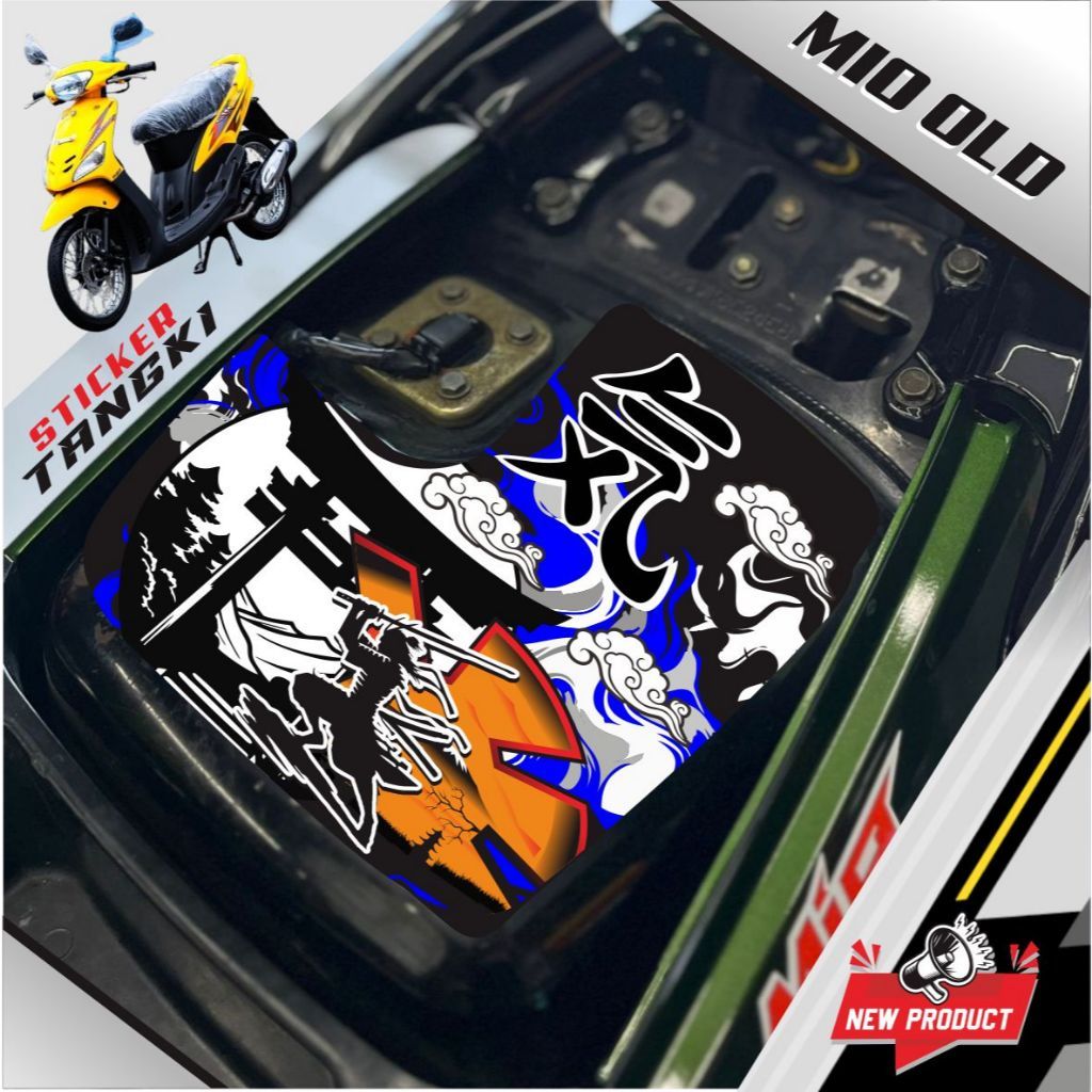MIO OLD TANK VARIATION STICKER VINYL MATERIAL TANK VARIATION STICKER ...