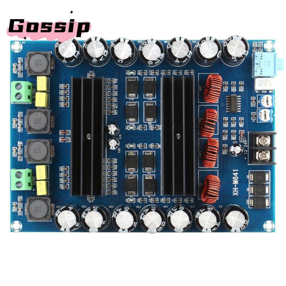 GOSSIP เครื่องขยายเสียง, DC 12-24V 150W + 150W TPA3116D2 เครื่องขยาย ...
