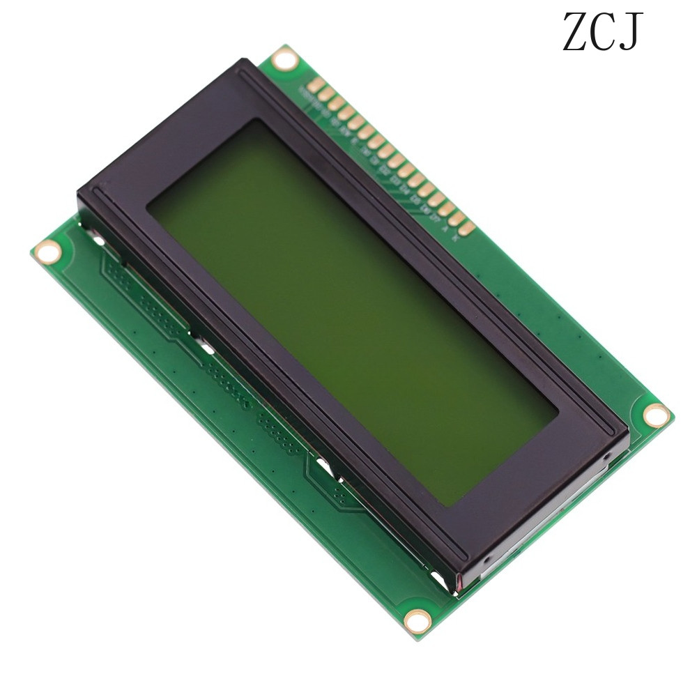 2004 LCD 2004A LCD LCD 2004 โมดูล LCD 5V สีเหลืองหน้าจอสีเขียว 20X4 LCD ...