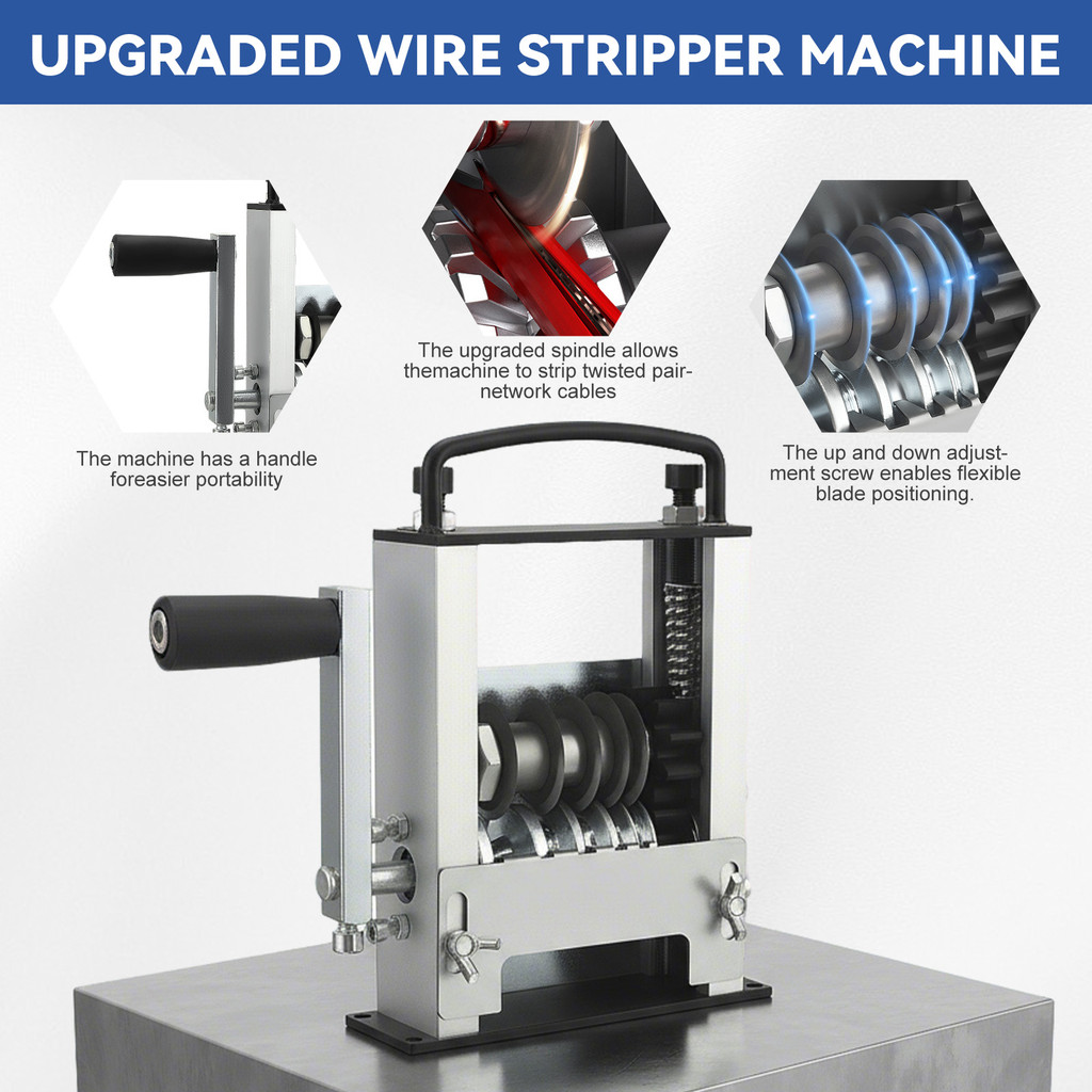 CTS Cable Stripper Machineเครื่องปอกสายไฟไฟฟ้าขนาดเล็ก, ลวดทองแดงเสีย ...
