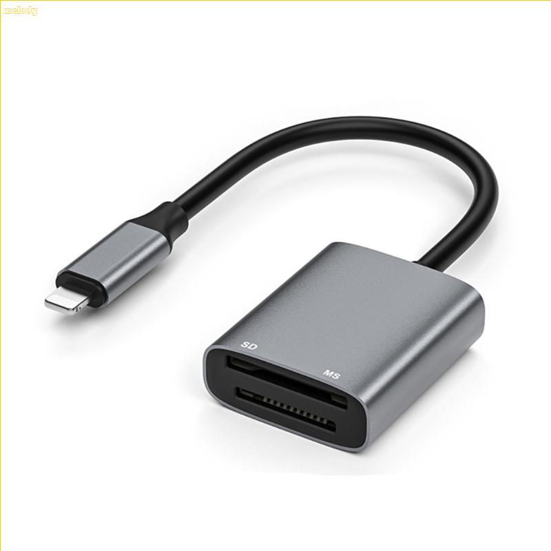 melody* Aluminium Memory Stick Card Reader SD+MS รูปภาพ Memory Stick ...