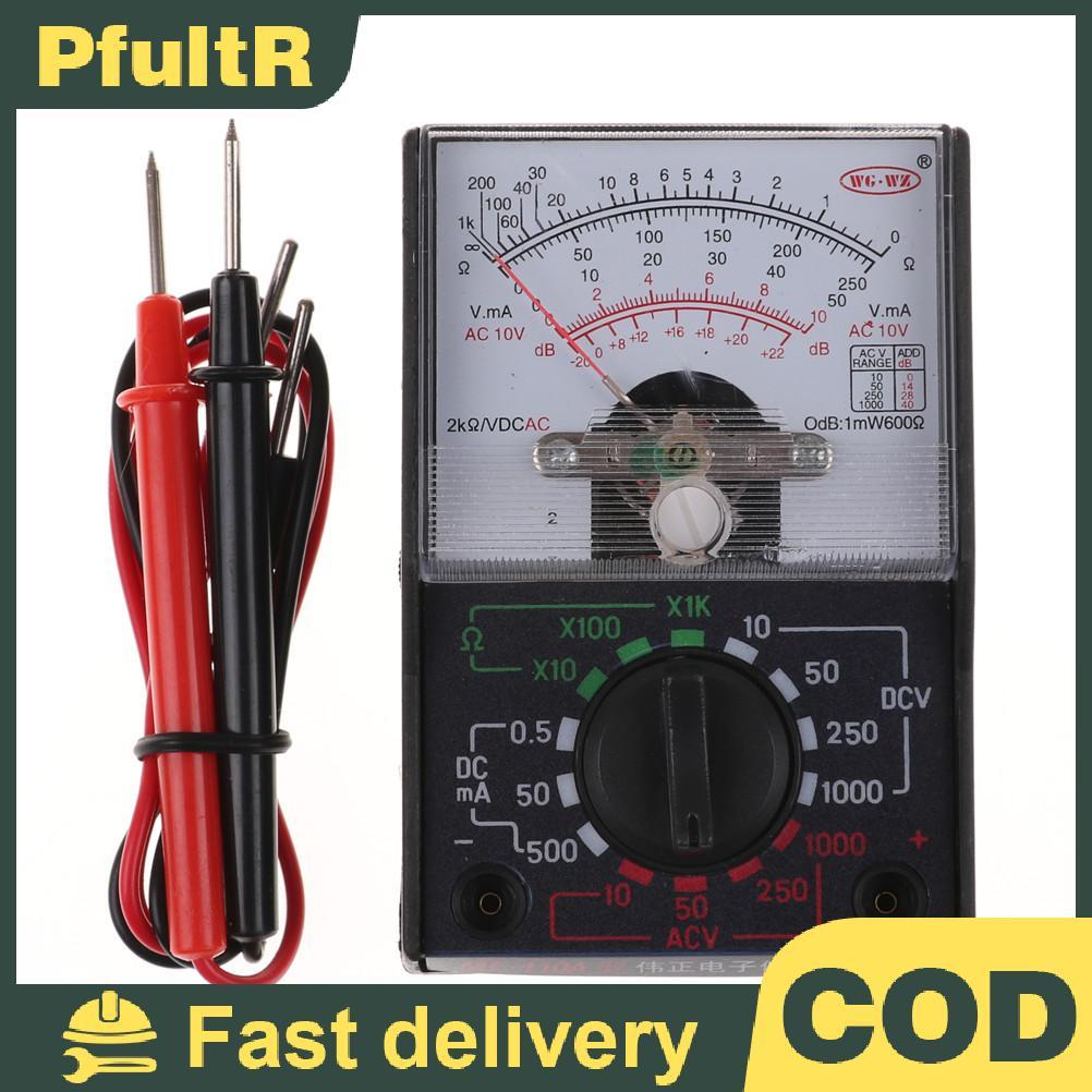 Null DC/AC 1000V โวลต์มิเตอร์ 250mA แอมป์มิเตอร์ 1K เครื่องวัดความ ...