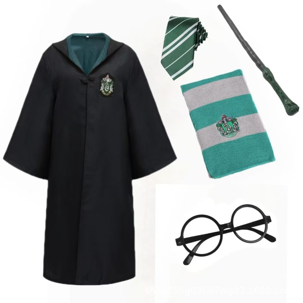 Harry Potter Magic Robe เสื้อคลุมเครื่องแต่งกายสำหรับเด็กและผู้ใหญ่ ...