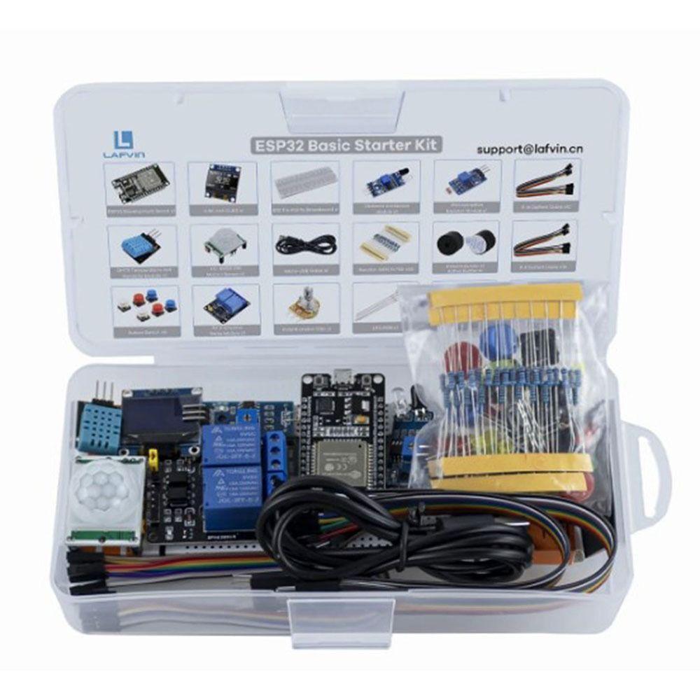 GONMYI ESP32 Starter Kit, DIY Development Board Starter Kit, Standard ...