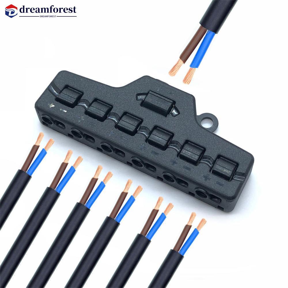 DFS 1 In 6 Out Line Splitter Quick Connect แรงดันไฟฟ้าต่ําสาย Splitter ...