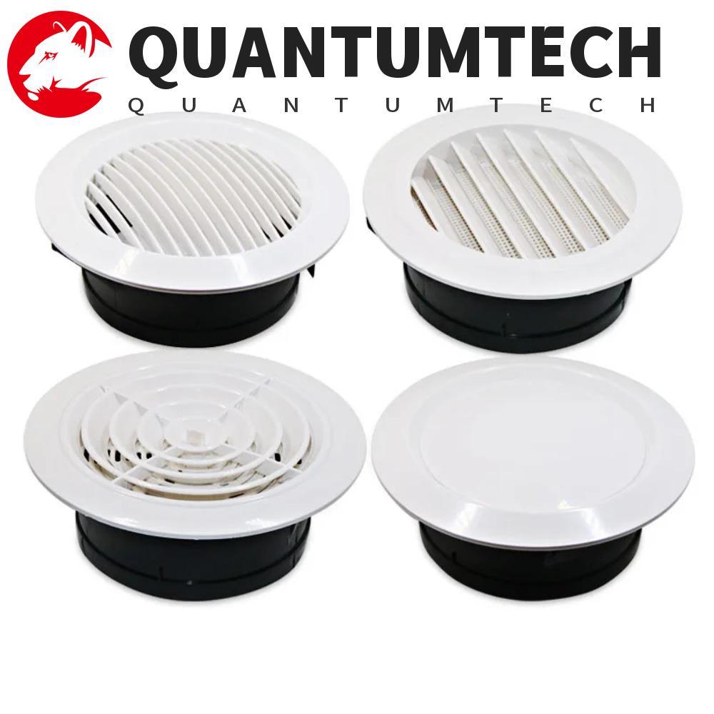 QUANTUMTECH Round Air Vent Extract Valve, 75-200 มม.สีขาว Air Vent ...