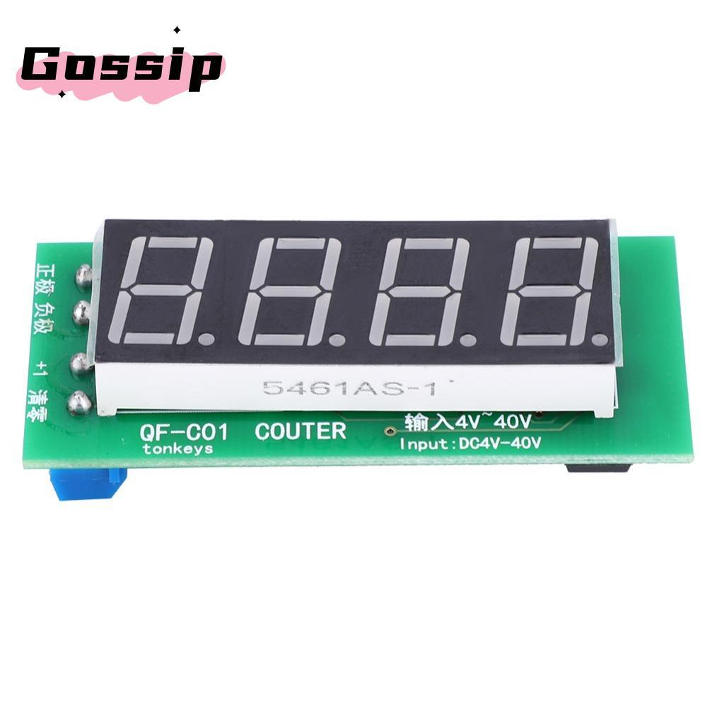 GOSSIP 4-Digit Digital Counter Module, QF-C04 พร้อมฟังก์ชั่นหน่วย ...