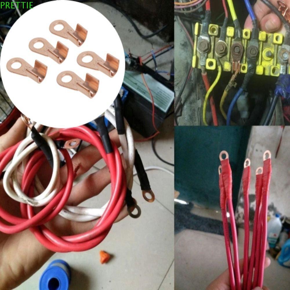 พรีเทีย เทอร์มินอลลวด, OT ประเภทเปลือยจมูก ดึง หางปลา ขั้วต่อสีแดง ...