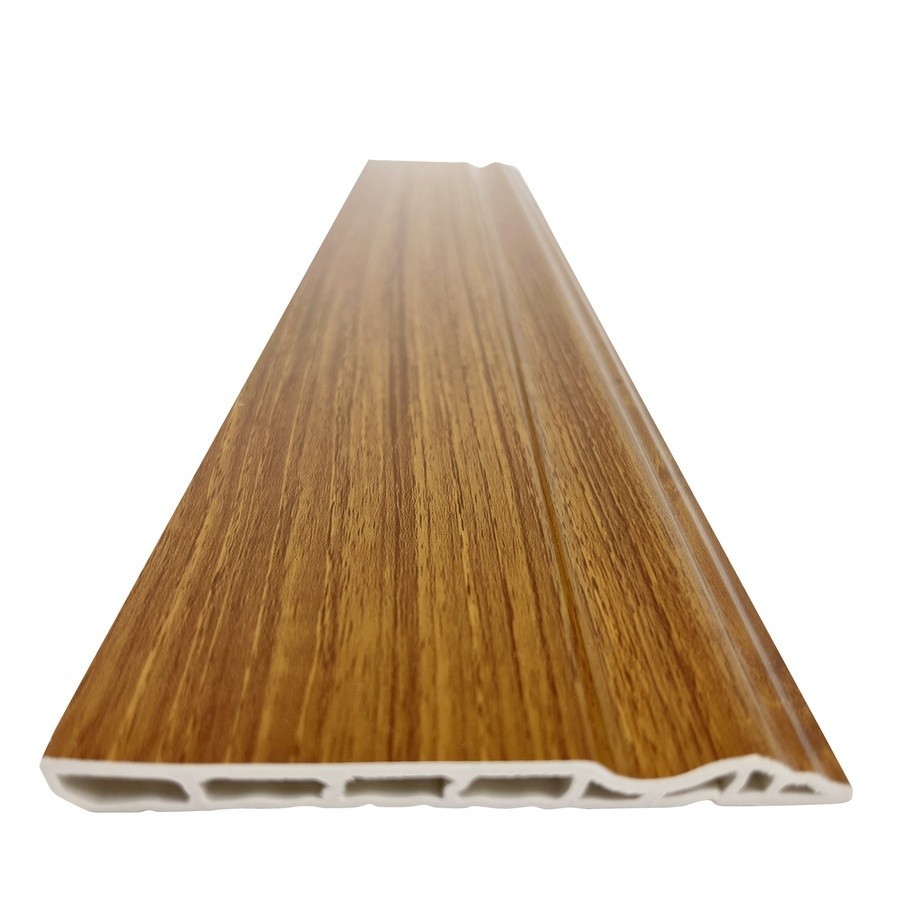 GlobalHouse GREAT WOOD ไม้บัวล่าง PVC รุ่น SKG015 90×10×3000 มม. สีไม้ ...