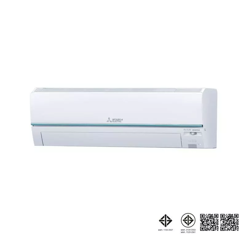4. MITSUBISHI ELECTRIC แอร์ติดผนัง Mr.Slim Super Inverter GZ Series 9554 BTU รุ่น MSY-GZ09VF + ท่อ MAC2304