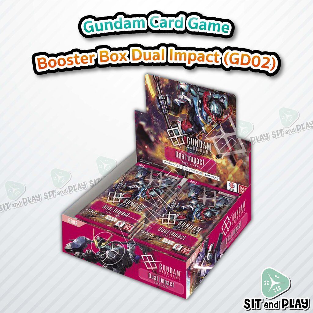 Gundam Card Game - Booster Box - Dual Impact (GD02) ภาษาญี่ปุ่น ...