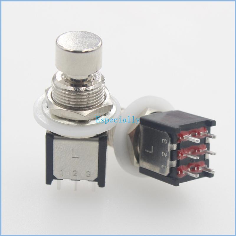 ESP 6 Pin Box Stomps เอฟเฟกต์กีตาร์เหยียบสวิตช์เท้ากีตาร์ปุ่มหยุด ...
