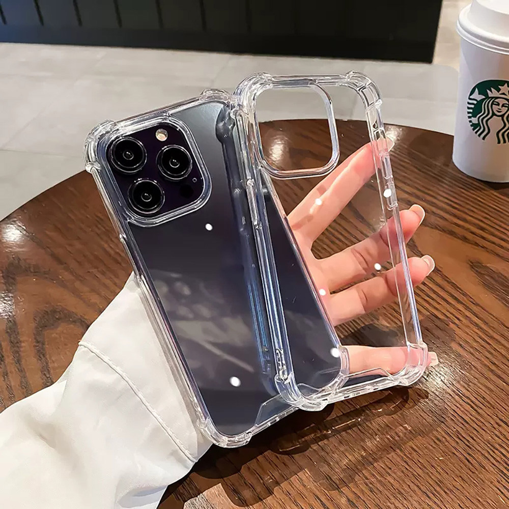 เคสใส For iPhone 17 Pro Max 16 15 14 13 12 11 17 Air X XS XR 8 7 Plus ...