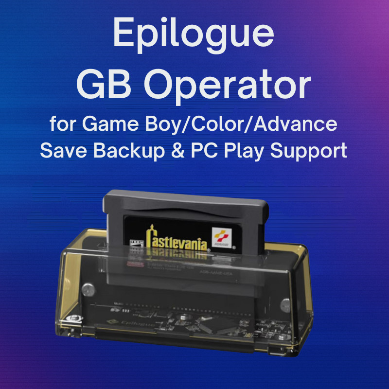 Epilogue GB Operator อุปกรณ์เล่นเกม Game Boy บน PC รองรับ GB GBC GBA ...