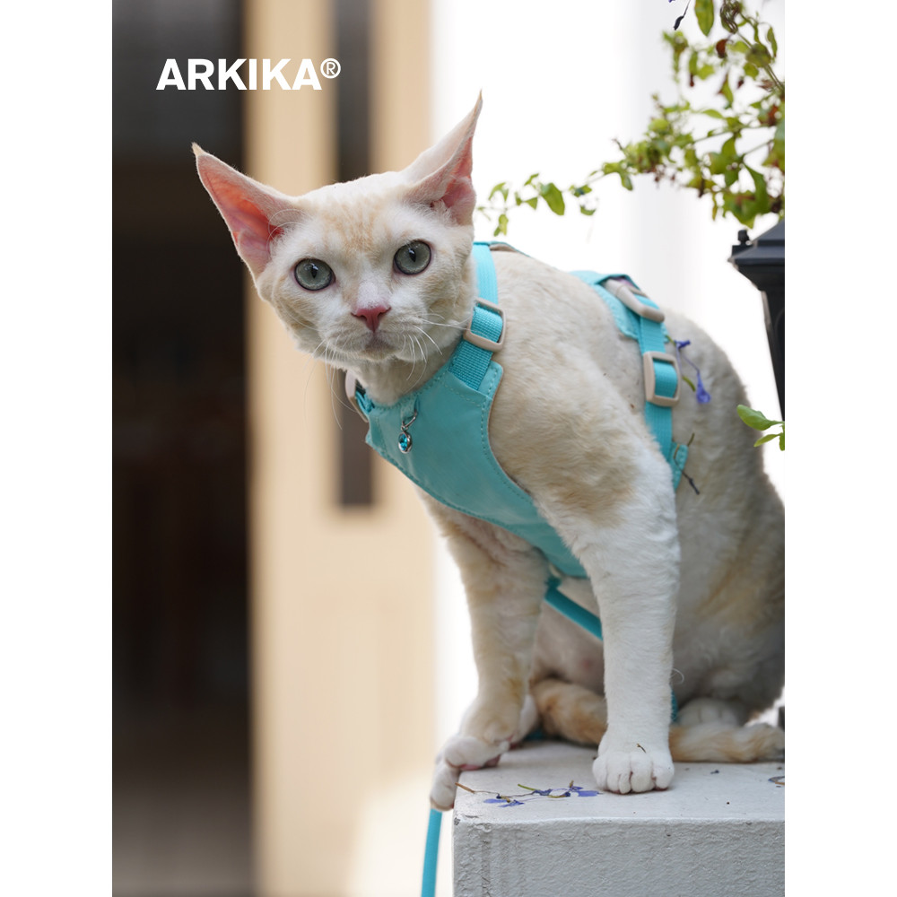 สายจูงสุนัข สายจูงแมว ARKIKA Cat Traction Rope Anti-breakaway Outing ...