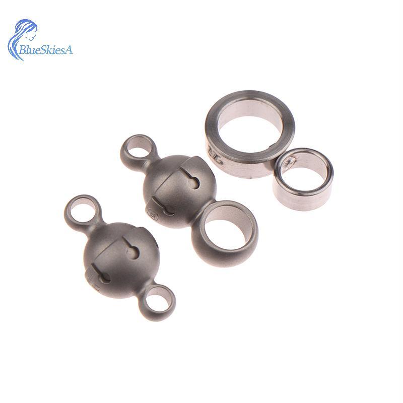 บล 360° ไทเทเนียมผู้ชายผู้หญิง Spin Rotary สําหรับกุญแจรถผู้ถือแหวน ...