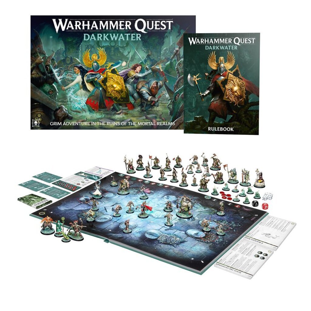 วอร์แฮมเมอร์ Warhammer AoS: Warhammer Quest: Darkwater (English ...
