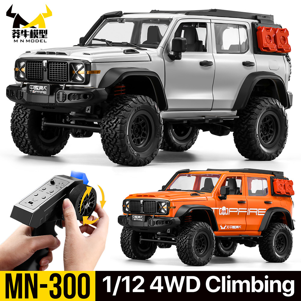 MN MODEL 1/12 4WD Off-Road RC Truck - 7km/h 50M Control | Open Doors ...