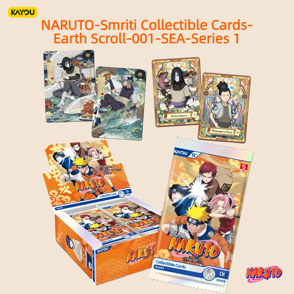 [English Version]KAYOU NARUTO - การ์ดสะสม Smriti - Earth Scroll - 001 ...