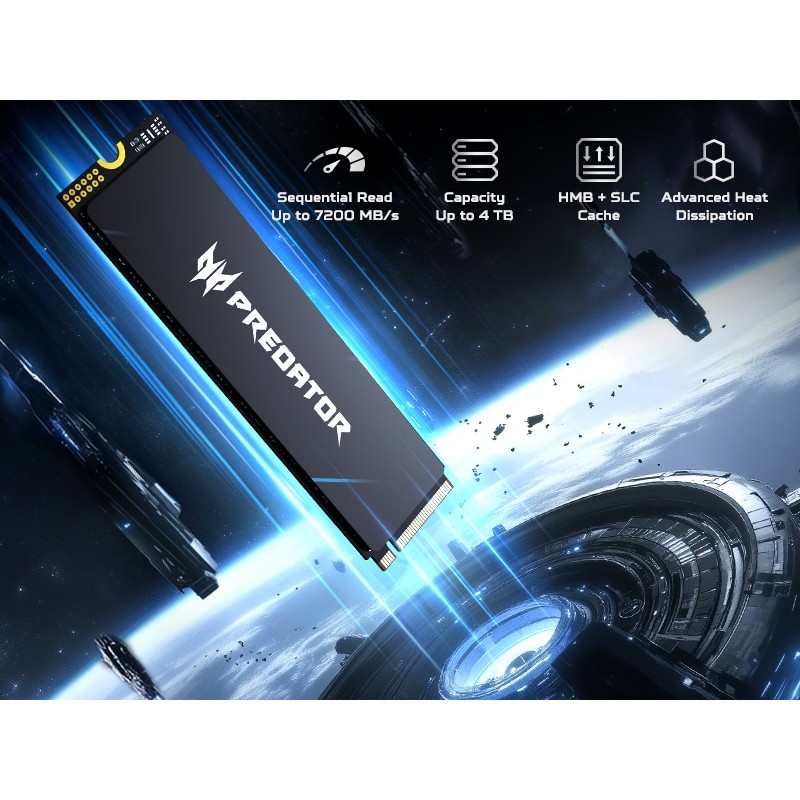 SSD Predator GM6/GM7 PCIe 4x4 M.2 1TB 2TB | Shopee Thailand