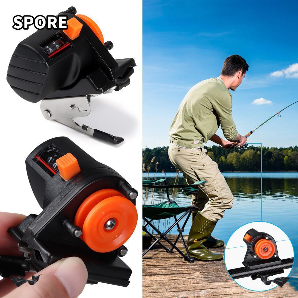 SPORE Fishing Counter วัดความลึก 0-999M เหมาะสำหรับสายตกปลามาตรวัดขนาด ...