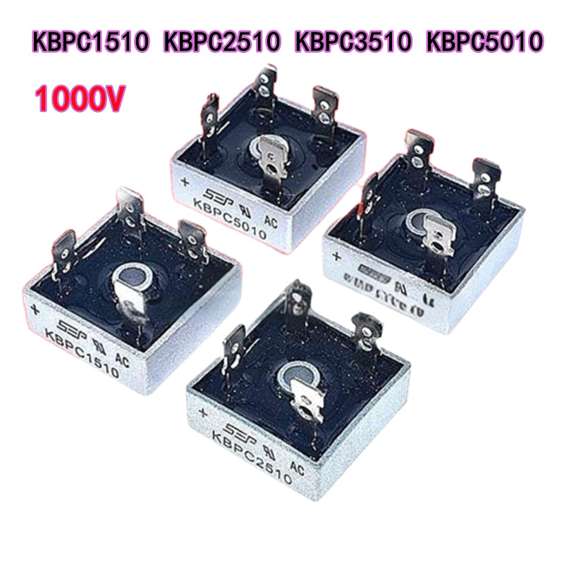 KBPC1510 KBPC2510 KBPC3510 KBPC5010 15A 25A 35A 50A 1000V Single-phase ...
