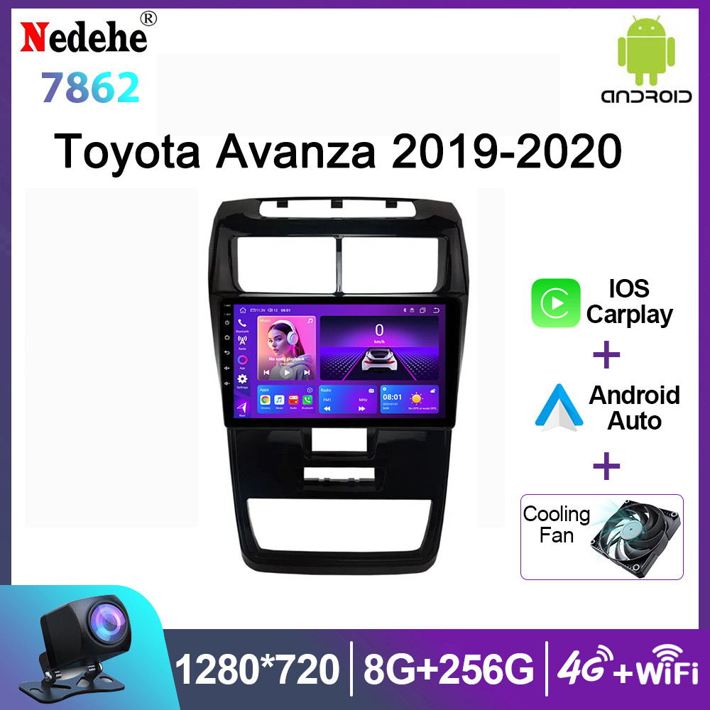 9 นิ้ว Android Car monitor Toyota AVANZA 2019 - 2020 ไร้สาย Carplay รถ ...
