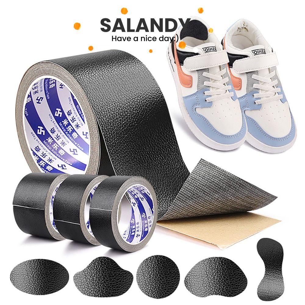 SALANDY แพทช์ซ่อมรองเท้า, แพทช์ซ่อมหนังกันน้ําที่ทนทาน, หนัง PVC Self ...