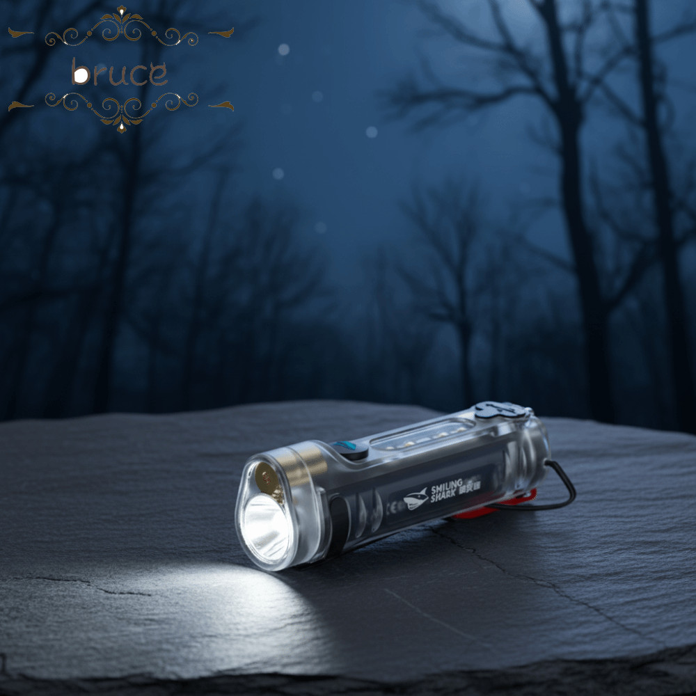 BRUCE ไฟฉาย LED พกพา กันน้ำ ทำจาก ABS และอลูมิเนียม สำหรับใช้งาน ...